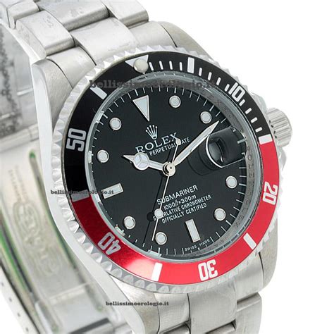 rolex submariner red and black bazel|Rolex Submariner black bezel.